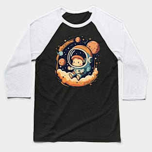 Cute Astronaut Baseball T-Shirt